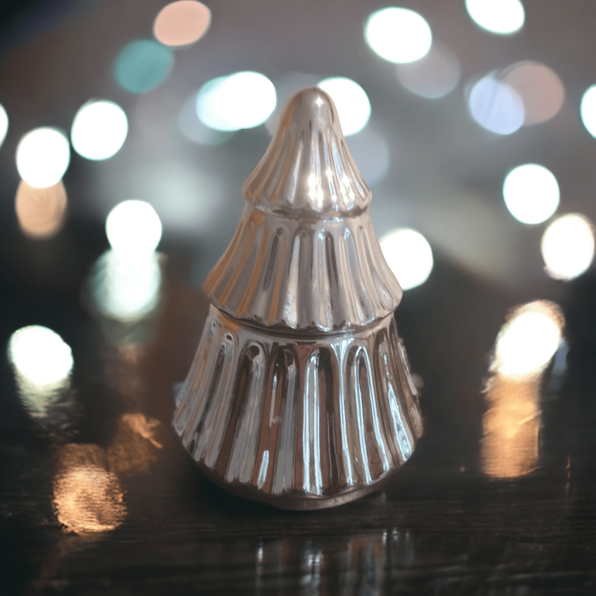 Yankee Candle Christmas - Silver Tree Votive Holder Yankee Candle