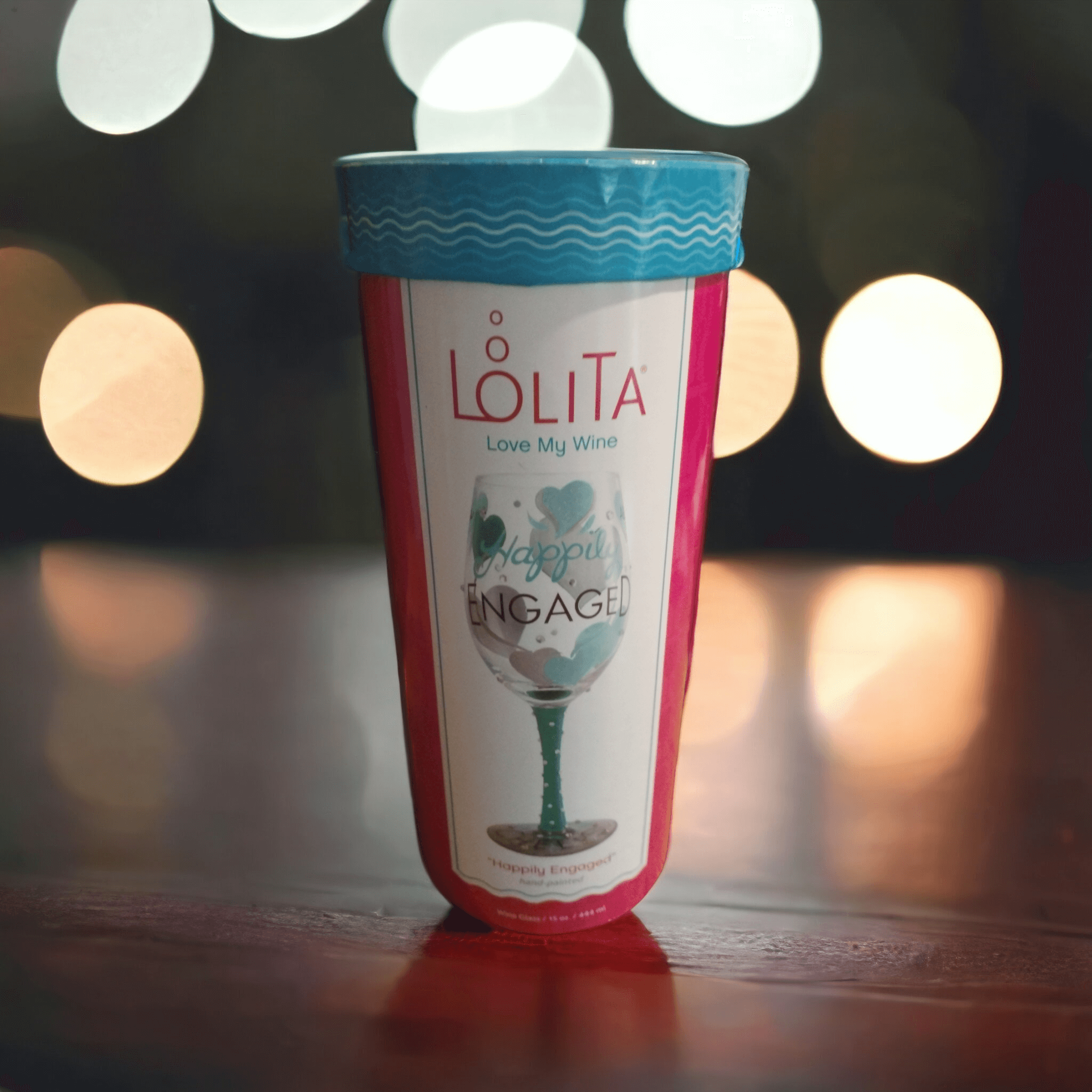 Lolita - Happily Engaged Wine Glass Lolita