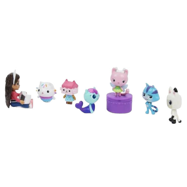 1/8pcs Gabby Dollhouse Plush keychain Toy Mercat Cartoon Stuffed Animals Gabby  Dollhouse Plush Set Girl Dolls Birthday Gifts - AliExpress