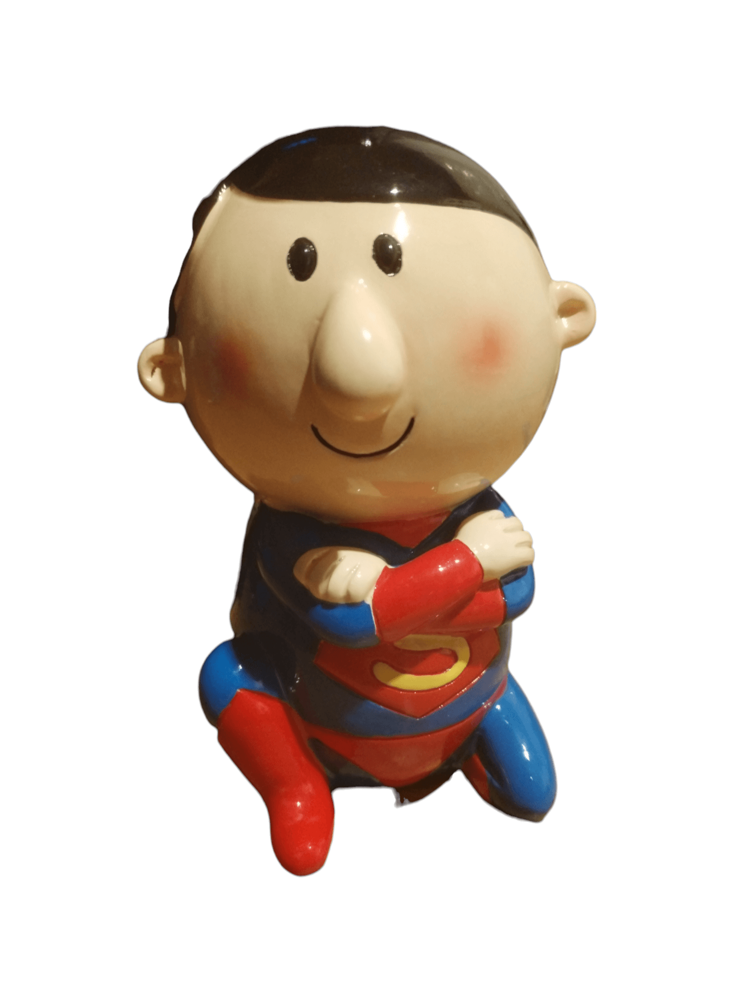 Skinny Superman Novelty Money Bank Shudehill Giftware