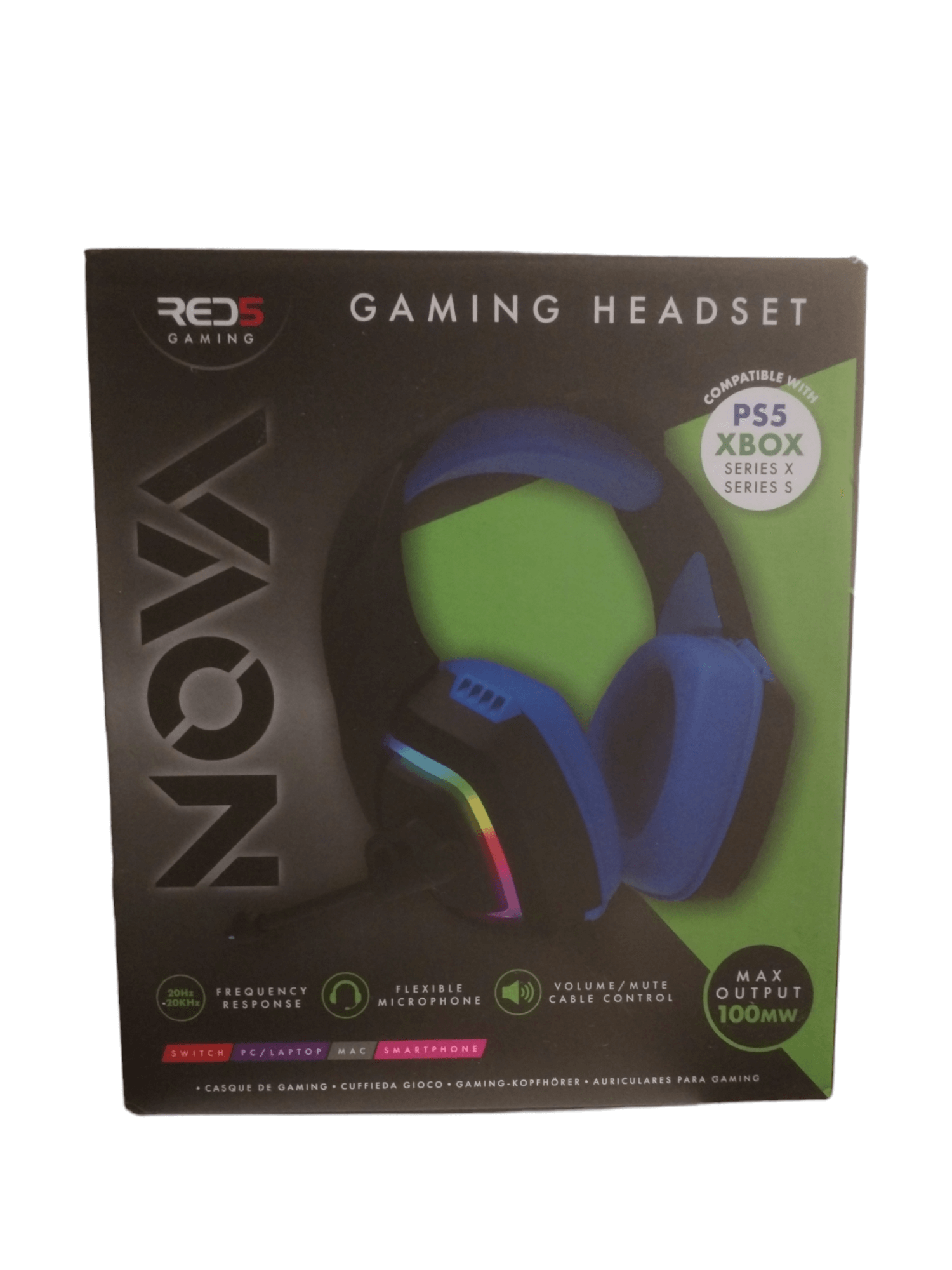 Nova Gaming Headset The Imagination Shop
