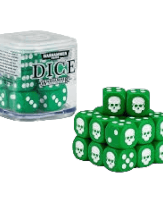 Warhammer - Dice Green - The Imagination Shop - Games Workshop 