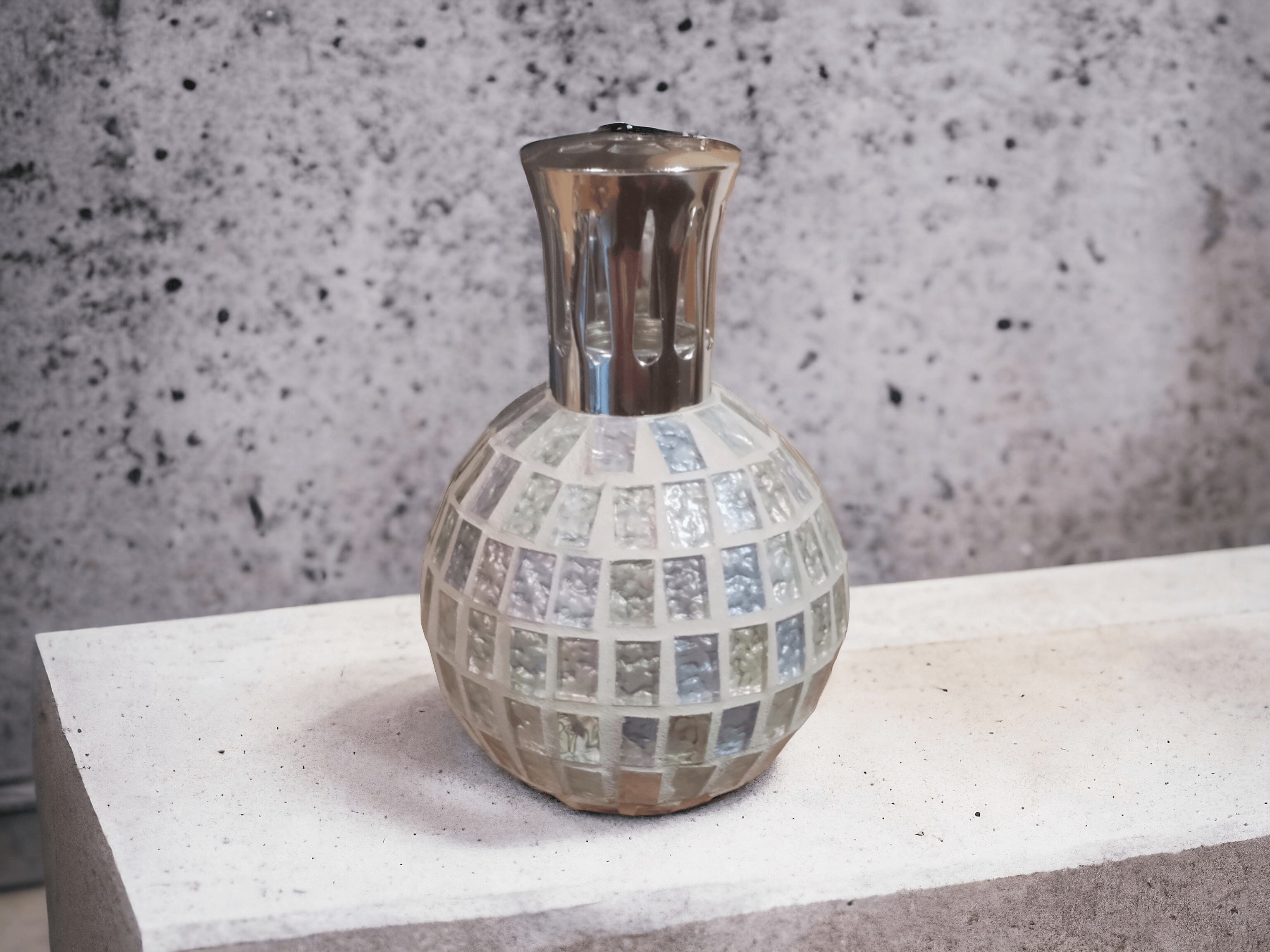 Ice white mosiac reed diffuser Aroma Accessories