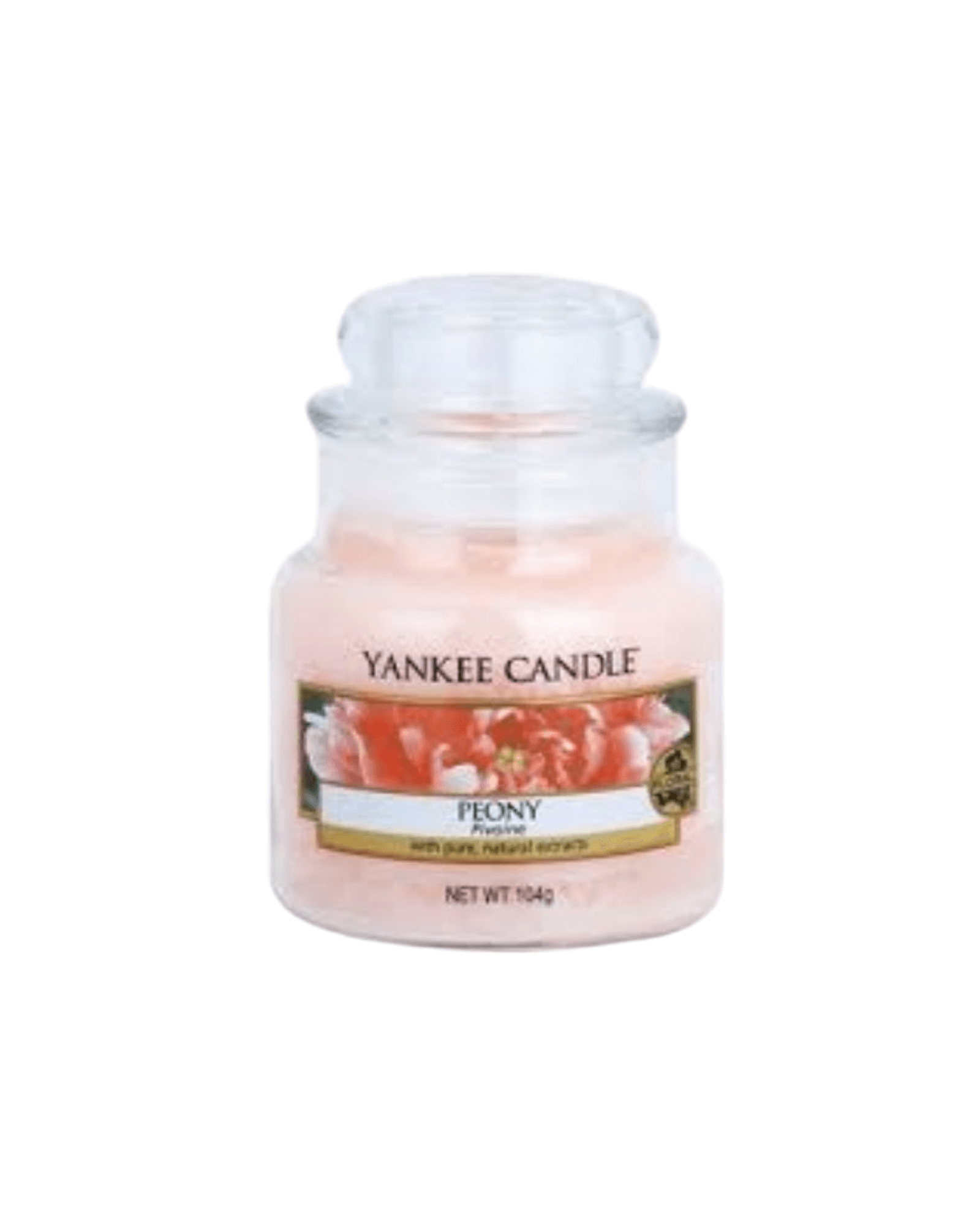 Yankee Candle Peony Small Jar Scented Candle Yankee Candle