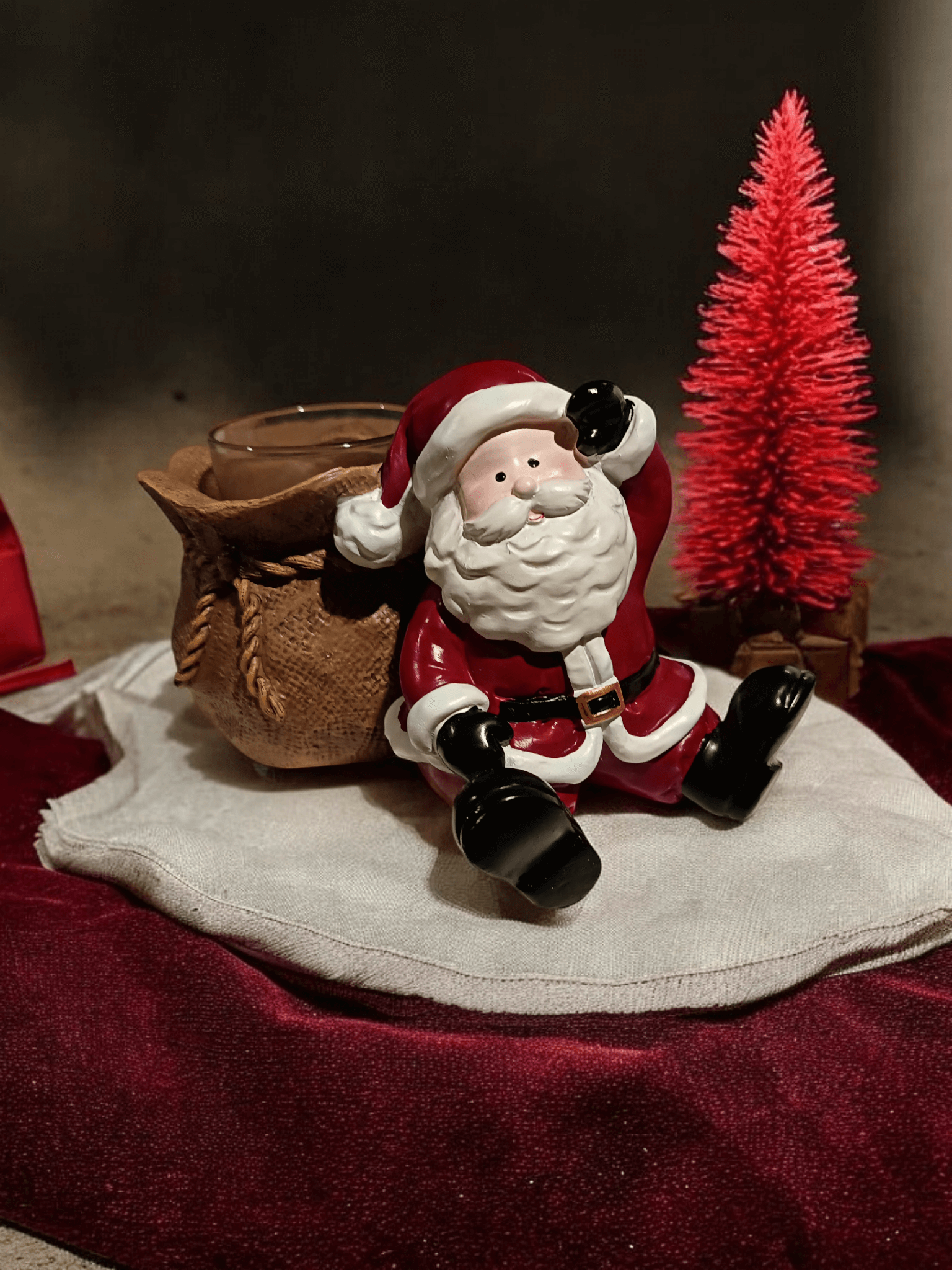 Yankee Candle - Santa Sitting Votive Holder Yankee Candle