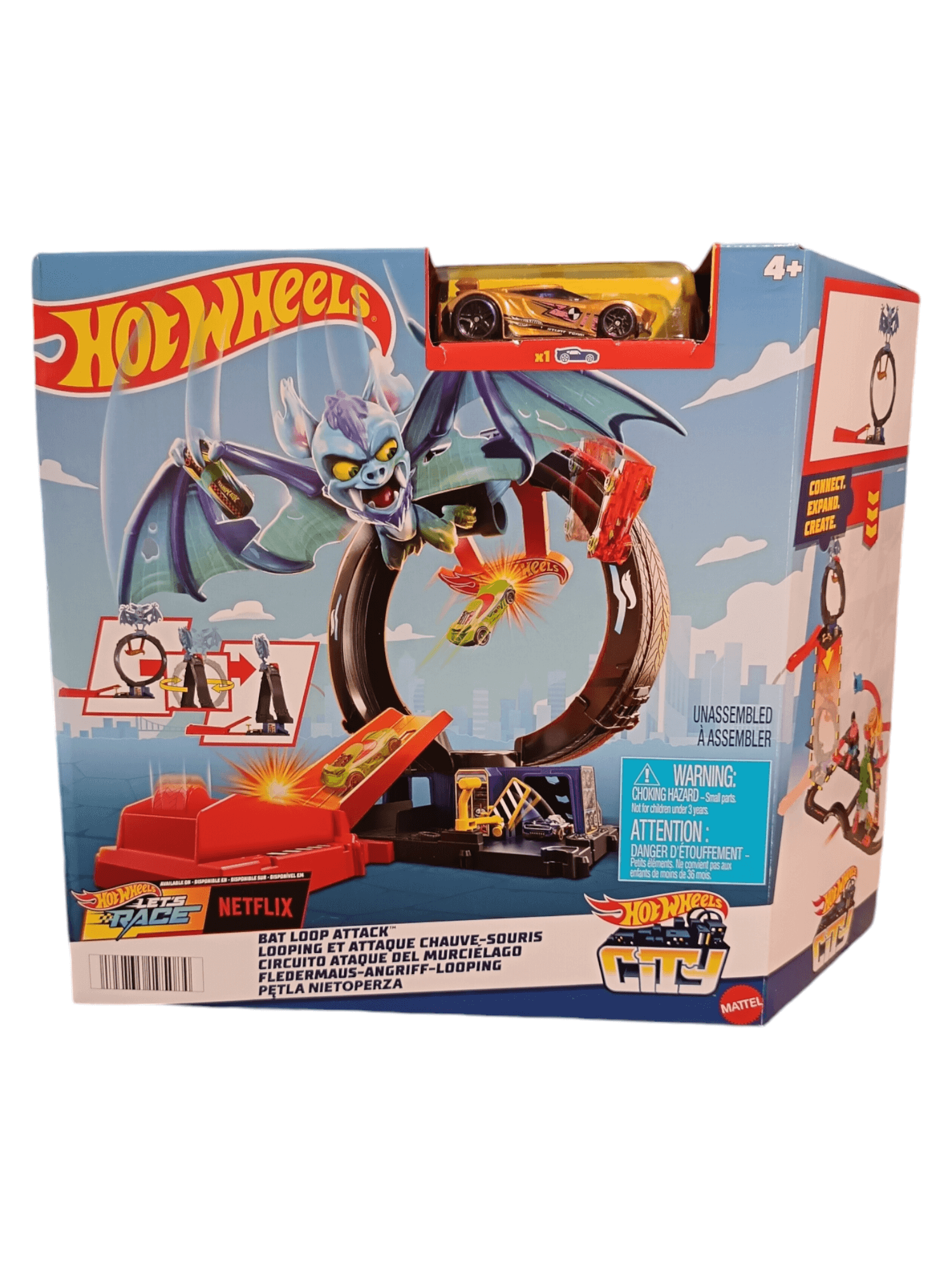Hot Wheels City - Bat Loop Attack Hot Wheels