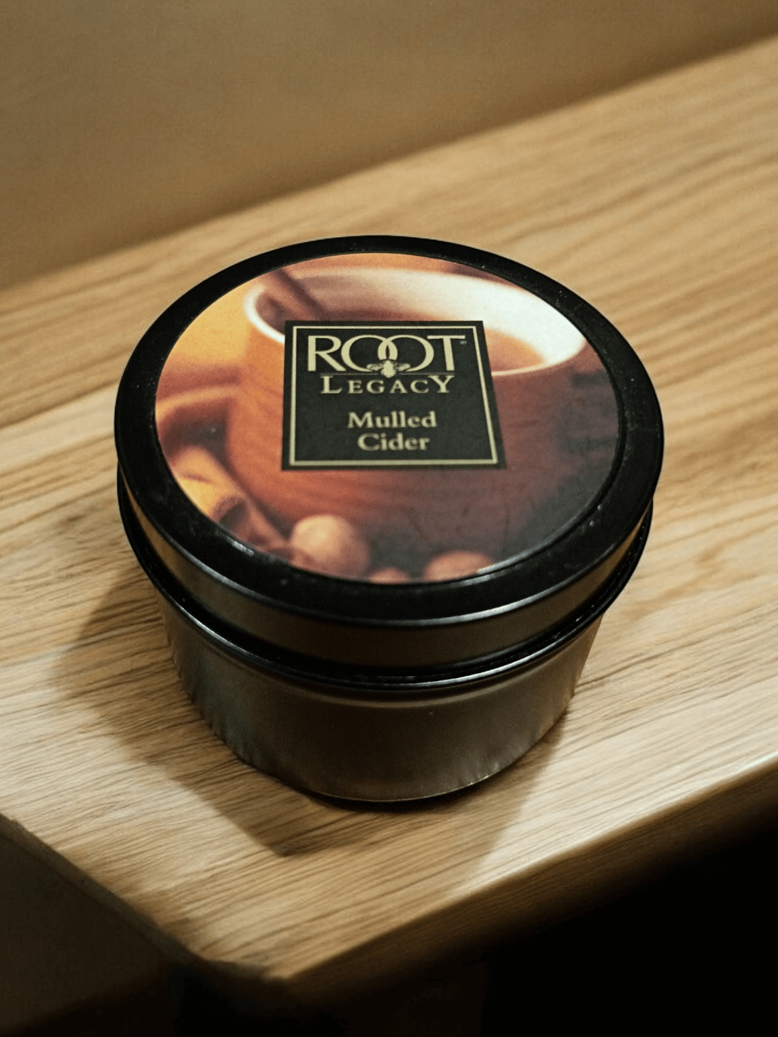 Root Legacy - Mulled Cider 4oz Tin Candle Root
