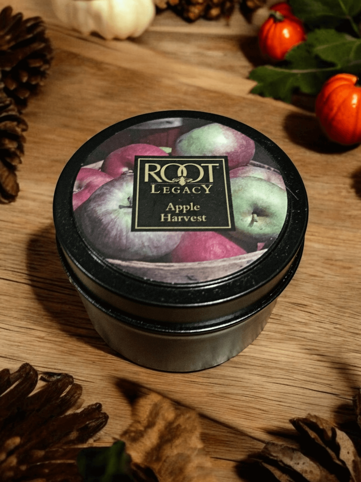 Root Legacy - Apple Harvest 4oz Tin Candle Root