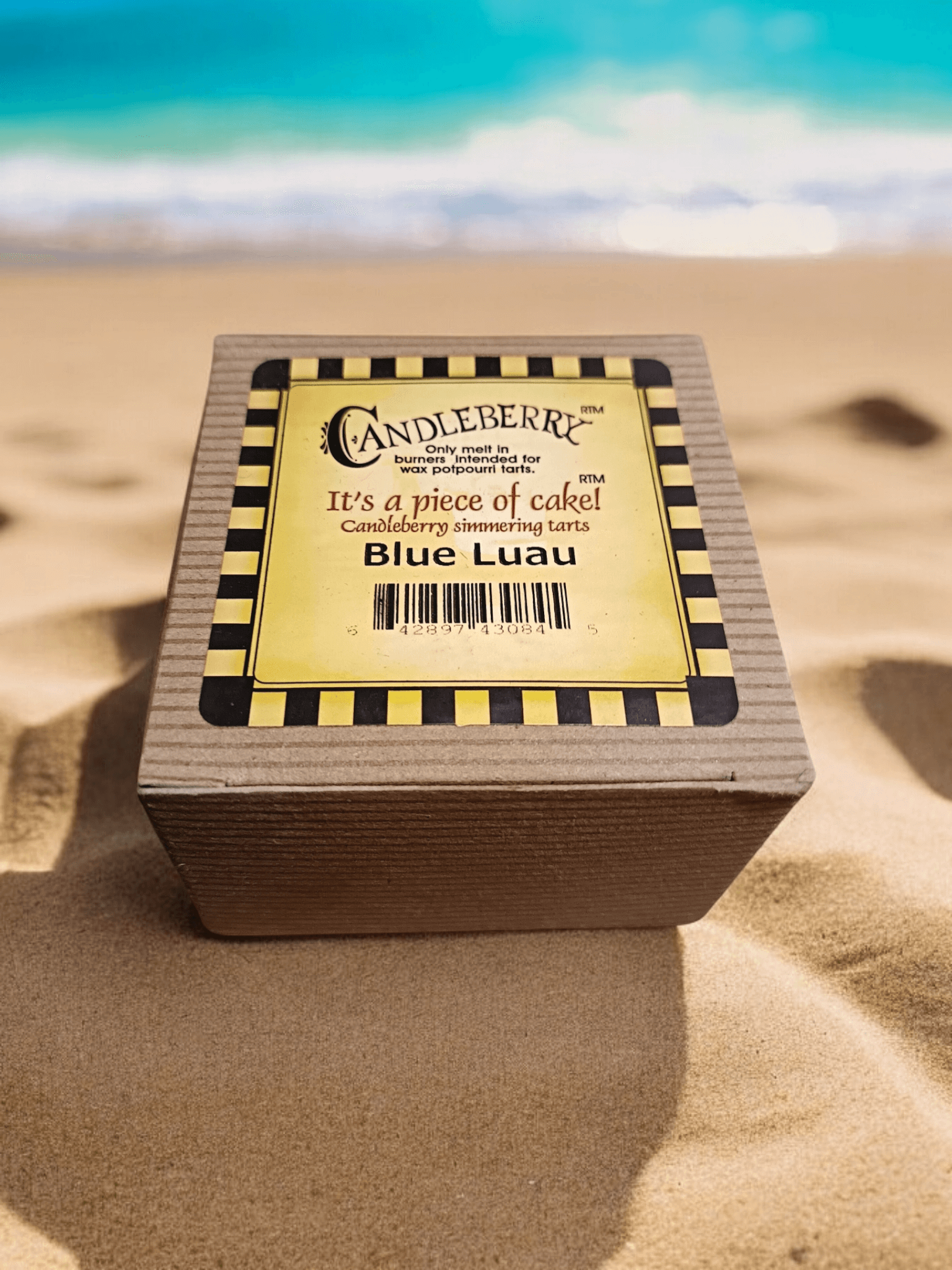 The Candleberry Co - Blue Luau Wax Melts Breaker Pack x 6 Candleberry