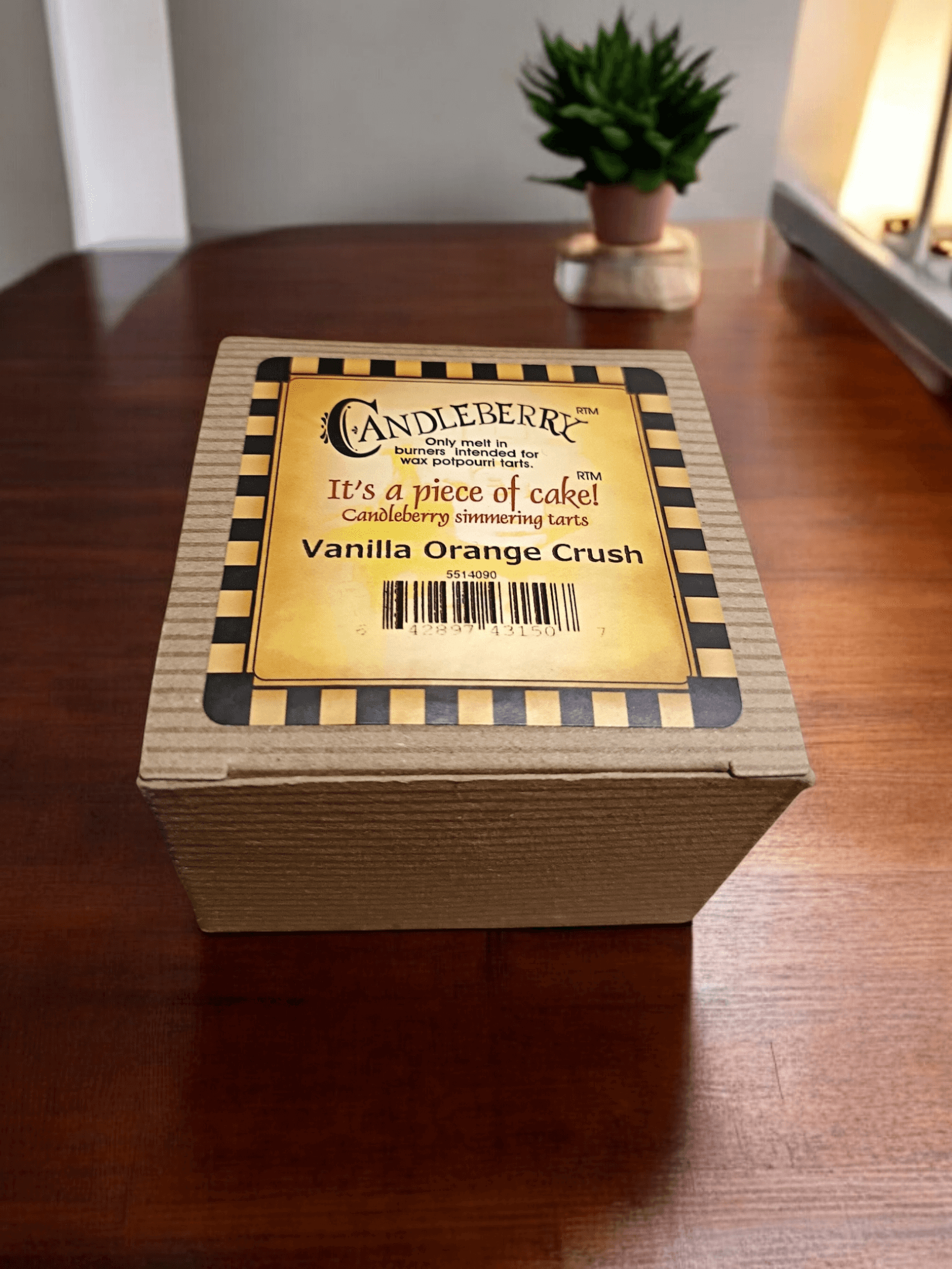 The Candleberry Co Vanilla Orange Crush Wax Melts Breaker Pack x 6 Candleberry