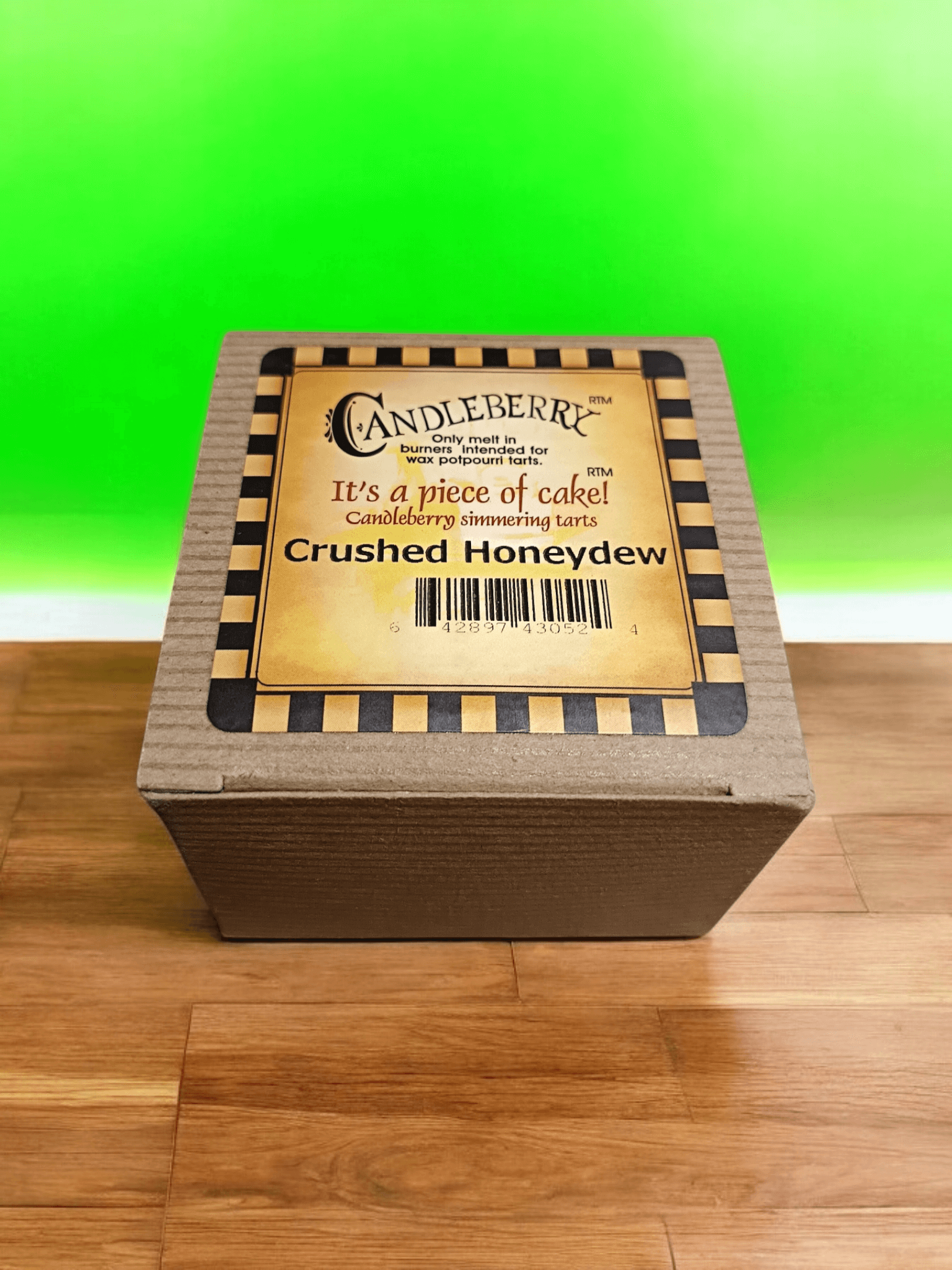 The Candleberry Co - Crushed Honeydew Wax Melts Breaker Pack x 6 Candleberry