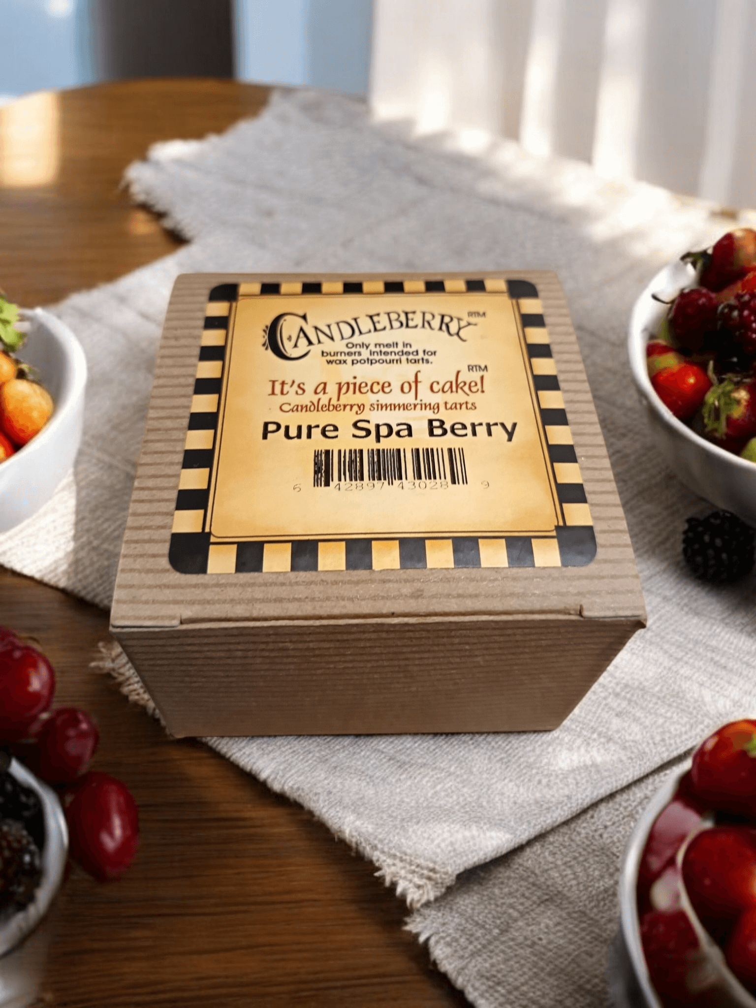 The Candleberry Co - Pure Spa Berry Wax Melts Breaker Pack Candleberry