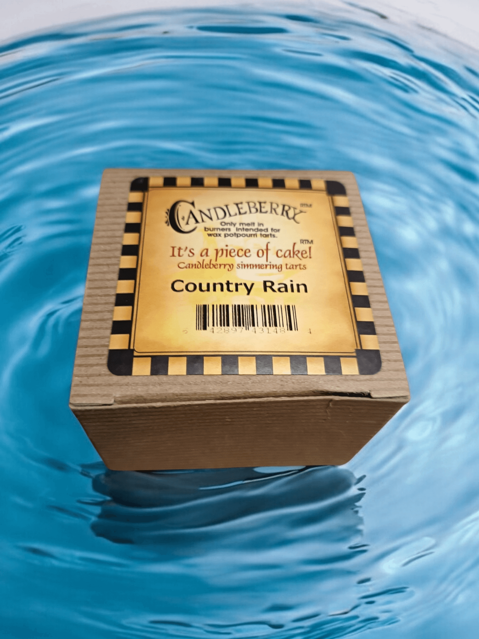 The Candleberry Co - Country Rain Wax Melts Breaker Pack x 6 Candleberry