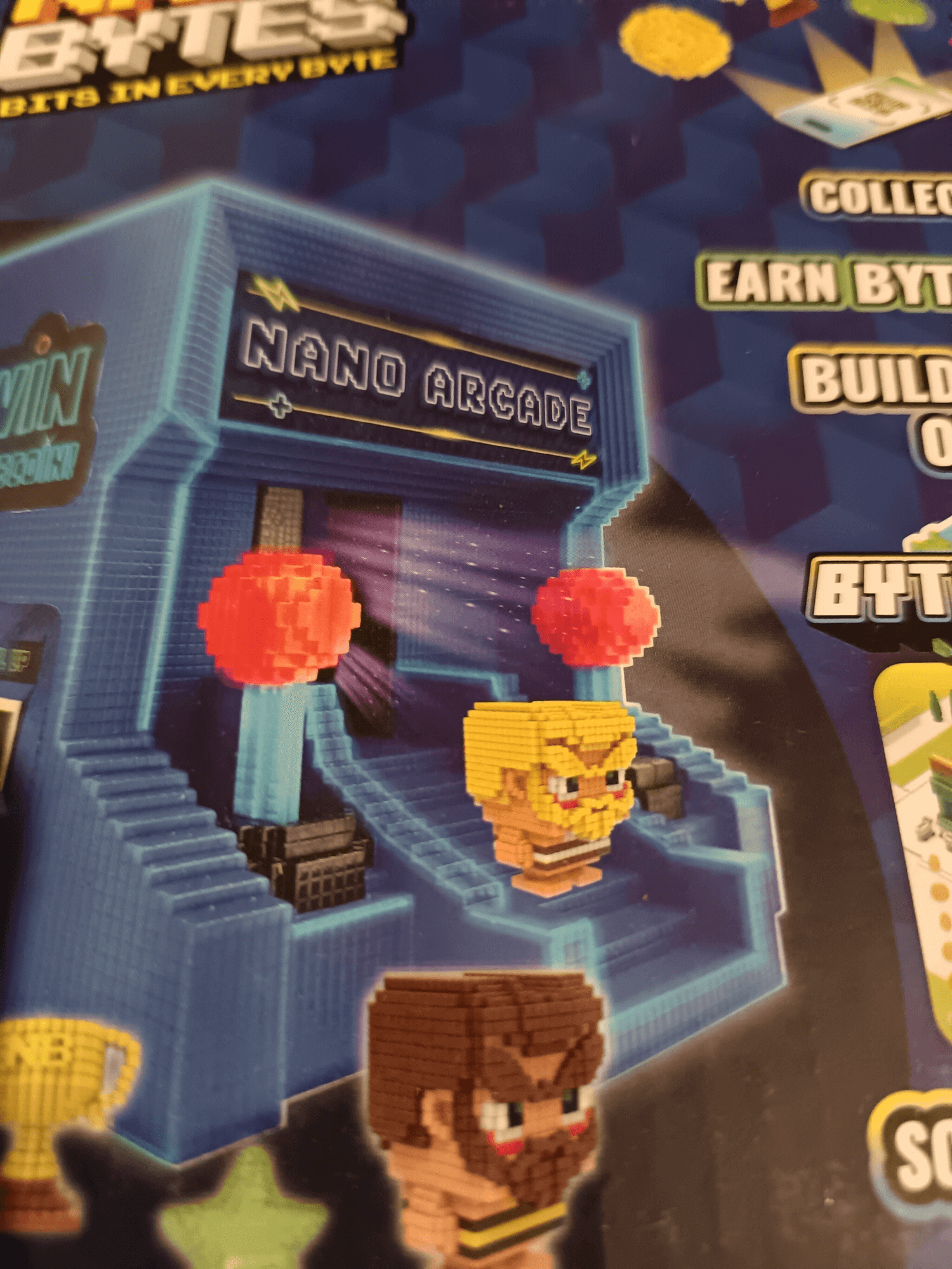 Nano Bytes Arcade Playset The Imagination Shop