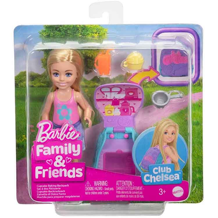 Barbie Chelsea Backpack Playset and Doll AJ Toys & Books