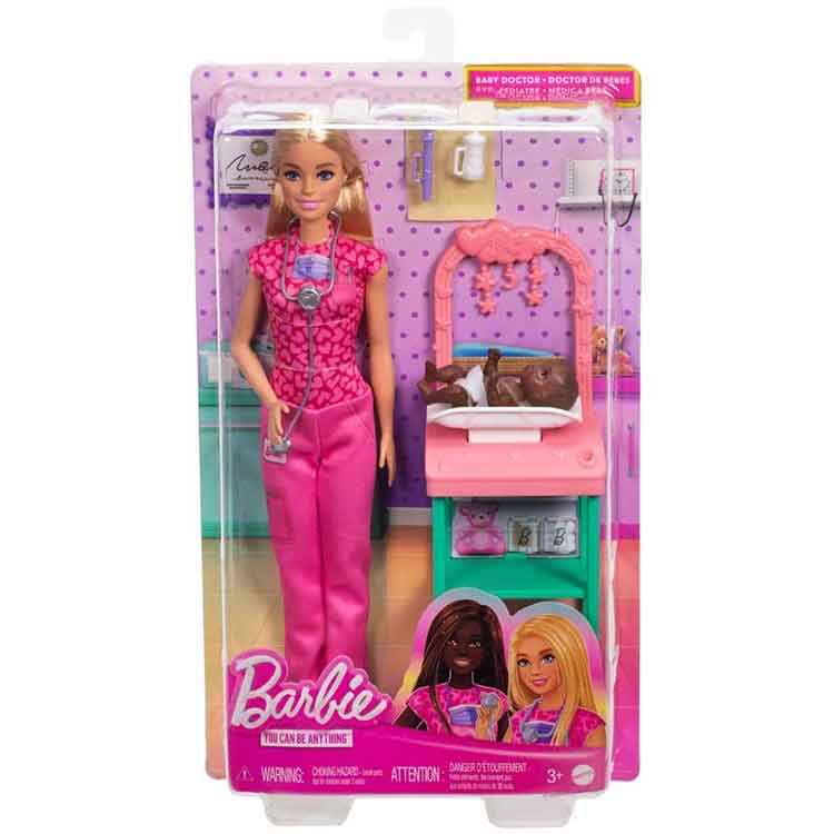 Barbie Nurturing Baby Doctor Playset AJ Toys & Books