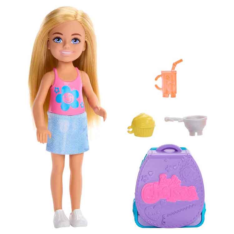 Barbie Chelsea Backpack Playset and Doll AJ Toys & Books