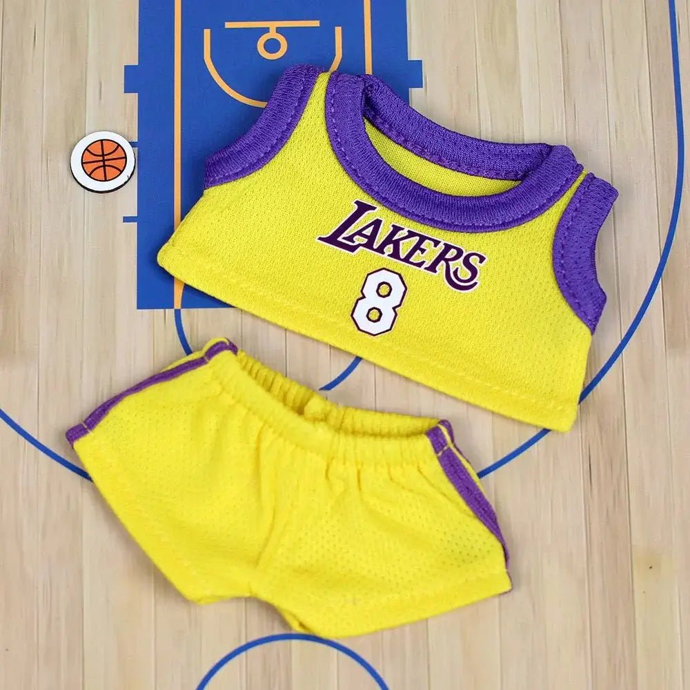 Labubu Lakers Basketball Outfit No. 8 FOXLEY LONDON