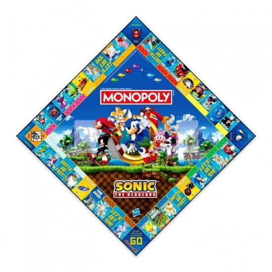 Sonic the Hedgehog Monopoly Rooleo