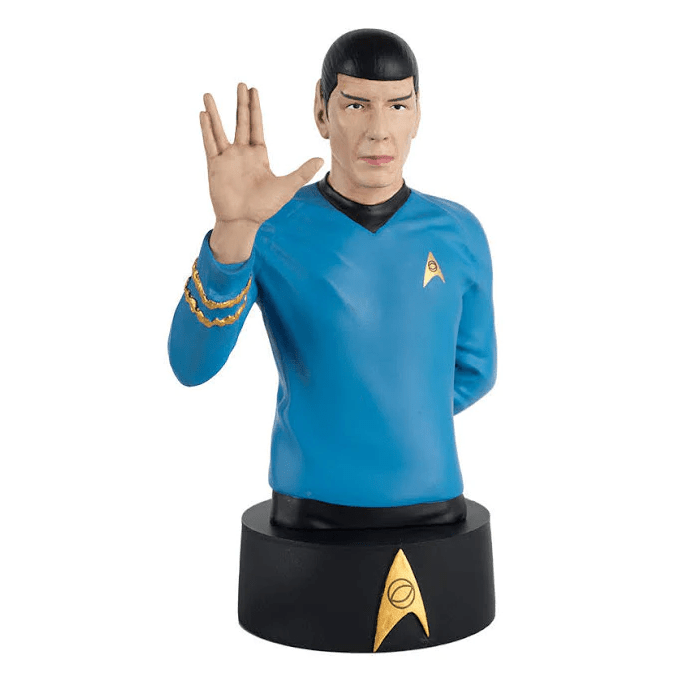 Commander Spock Model Die Cast Bust STBUK002 (Eaglemoss Star Trek The Official Busts Collection) Real Merch