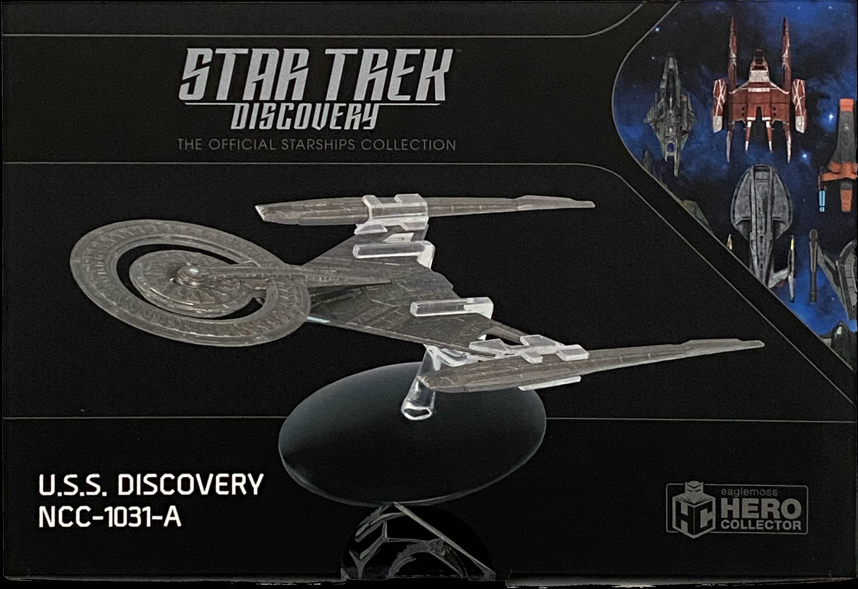 #11 U.S.S. Discovery NCC-1031-A (Crossfield-Class Refit) Model Diecast Ship (Eaglemoss / Star Trek) Real Merch