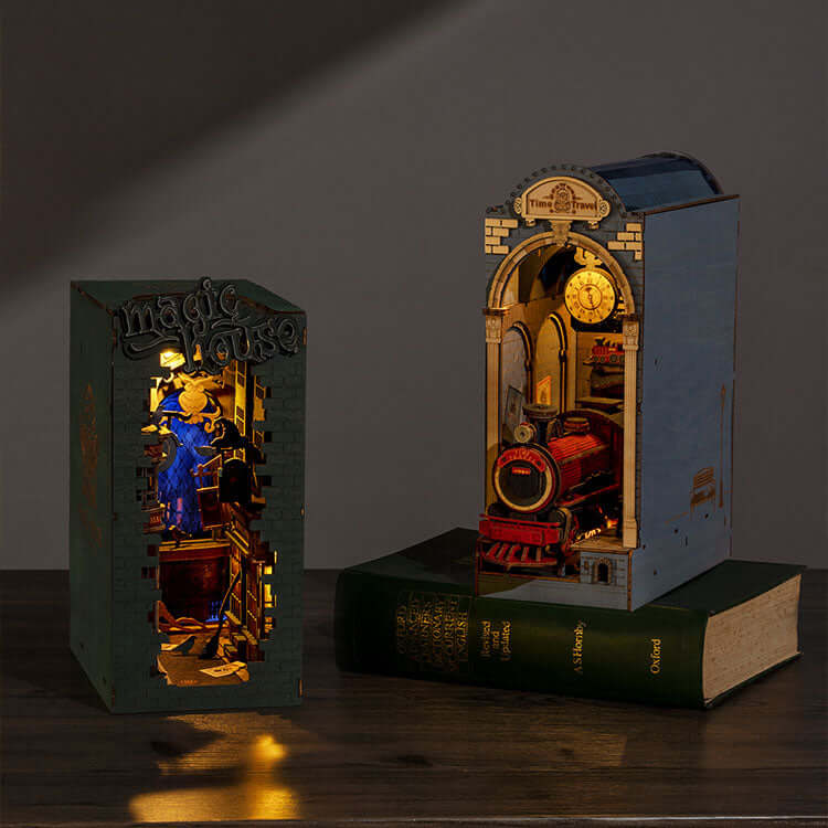 Rolife Time Travel Book Nook & Wonderland DIY Model Rolife