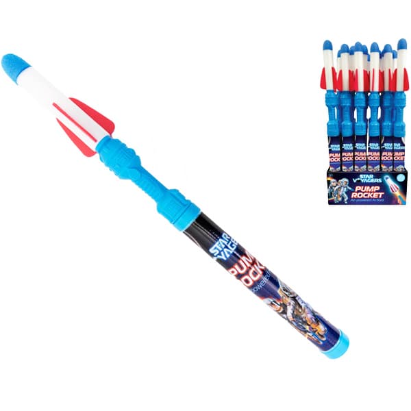 Children's Space Air-Powered Pump Rocket Outdoor Toy for Ages 3 and Up Curious Minds