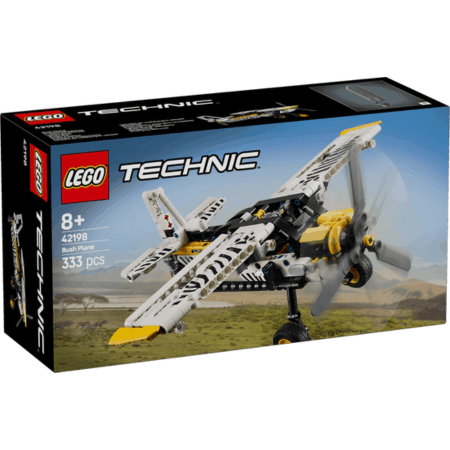 Lego Technic 42198 Bush Plane Buildable Toy Playset for Ages 8 and Up Curious Minds