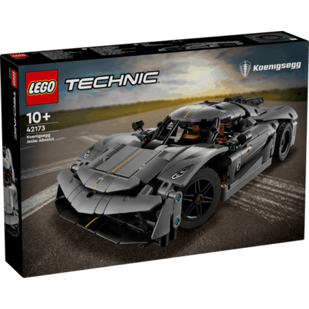 LEGO Technic 42173 Koenigsegg Jesko Absolut Grey Hypercar for Ages 10+ Curious Minds