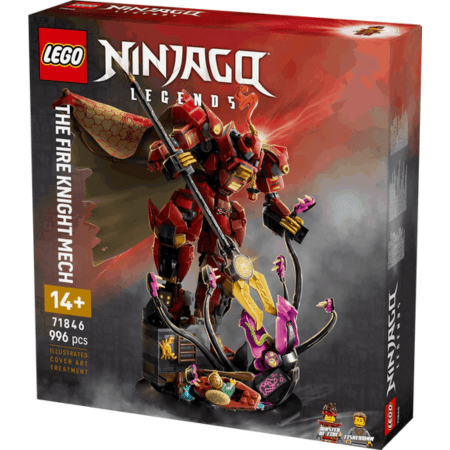Lego Ninjago Legends 71846 The Fire Knight Mech for Teens Ages 14 & Up Curious Minds