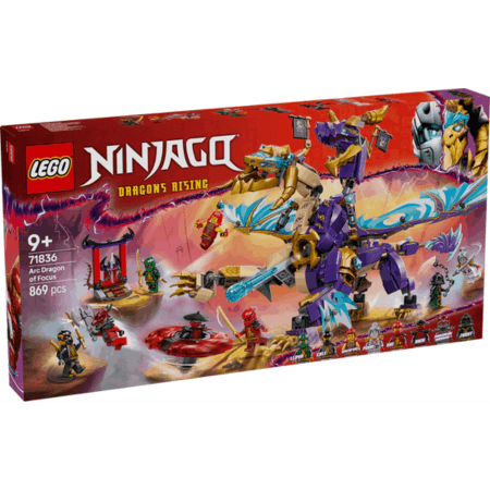 Lego Ninjago 71836 Arc Dragon of Focus Toy Playset for Ages 9 and Up Curious Minds