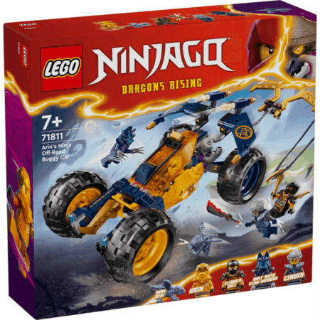 Lego Ninjago 71811 Arin's Ninja Off-Road Buggy Car for Ages 7 and Up Curious Minds
