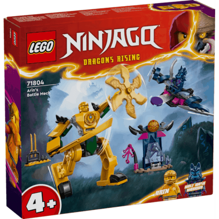 Lego Ninjago 71804 Arin's Battle Mech Toy Playset for Ages 4 and Up