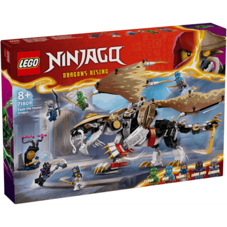 Lego Ninjago 71809 Egalt the Master Dragon V29 Toy for Ages 8 and Up Curious Minds