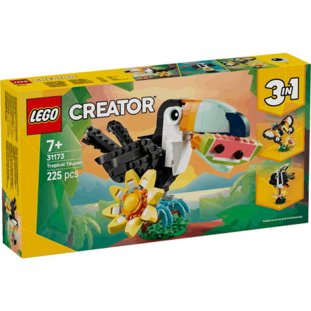 Lego Creator 3 in 1 31173 Wild Animals: Tropical Toucan for Age 7 & Up Curious Minds