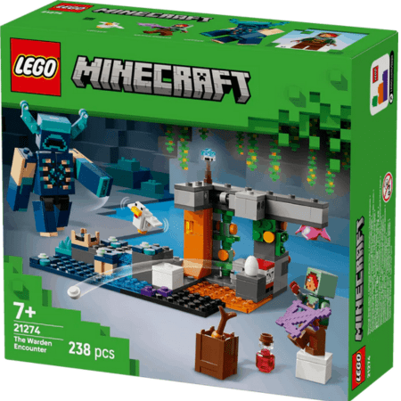 Lego Minecraft 21274 The Warden Encounter Playset for Ages 7 and Up Curious Minds