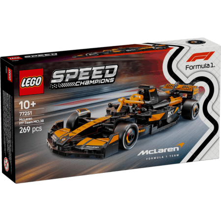 Lego Speed Champions 77251 McLaren F1 Team MCL38 Race Car for Ages 10+ Curious Minds