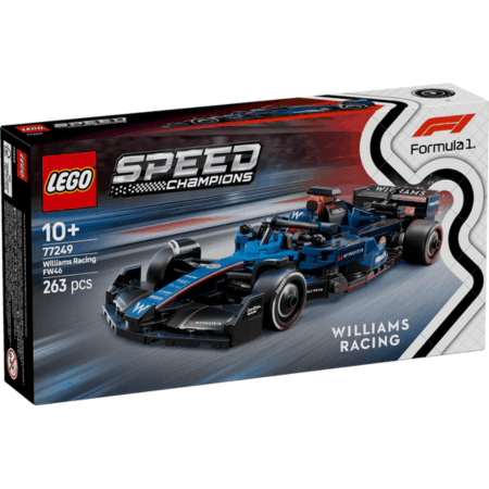 Lego Speed Champions 77249 Williams Racing FW46 F1 Race Car Ages 10+ Curious Minds