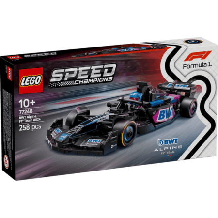Lego Speed Champions 77248 BWT Alpine F1 Team A524 Race Car Ages 10+ Curious Minds