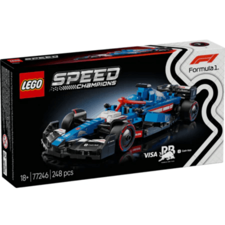 Lego Speed Champions 77246 Visa Cash App RB VCARB 01 F1 Race Car 18+ Curious Minds