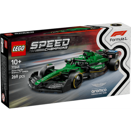 Lego Speed Champions 77245 Aston Martin Aramco F1 AMR24 for Ages 10+ Curious Minds