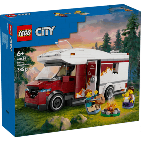 Lego City 60454 Holiday Adventure Camper Van Playset for Ages 6 and Up Curious Minds