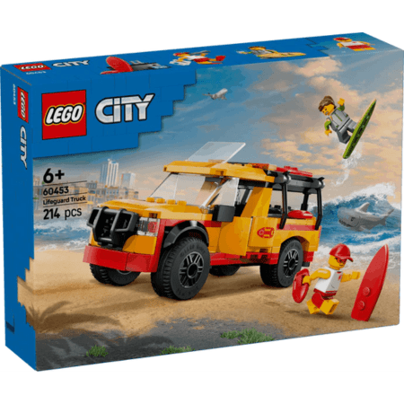 Lego City 60453 Lifeguard Beach Rescue Truck Playset for Ages 6 and Up Curious Minds