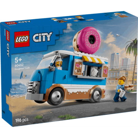 Lego City 60452 Doughnut Truck Buildable Toy Playset for Ages 5 and Up Curious Minds