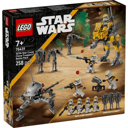 Lego Star Wars 75431 327th Star Corps Clone Trooper Battle Pack Age 7+ Curious Minds