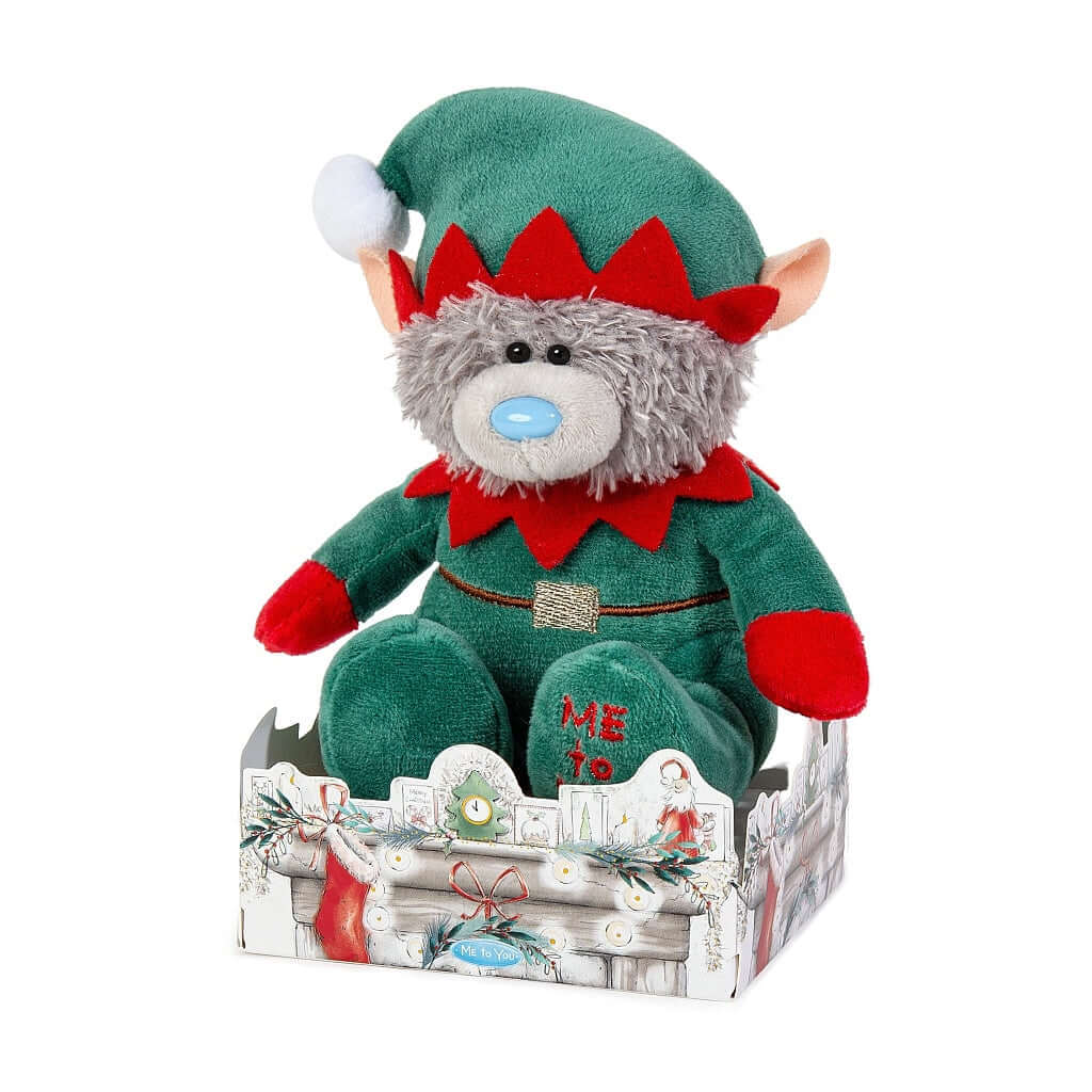 Me to You Tatty Teddy Christmas Elf Bear 13cm High Carte Blanche