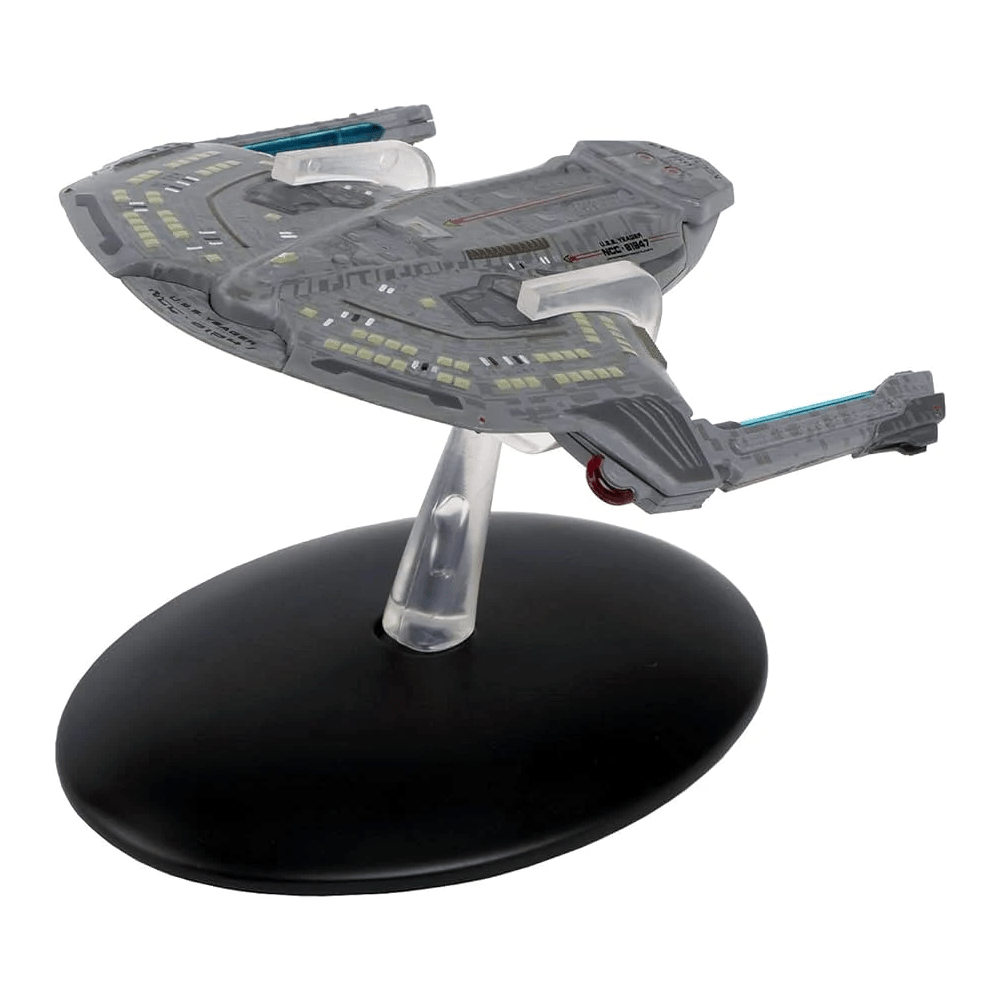 #56 Saber-class (U.S.S. Yeager NCC-61947) Model Die Cast Ship (Eaglemoss / Star Trek) Real Merch