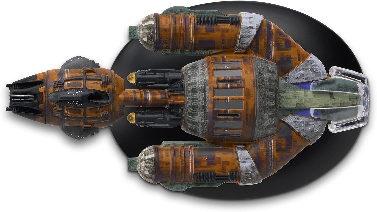 #149 Krenim Warship Model Die Cast Ship (Eaglemoss / Star Trek) Real Merch