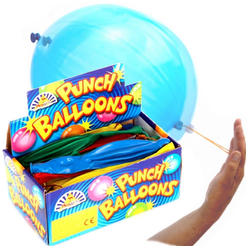 Children's Fun and Colourful Classic Punch Balloon Toy Curious Minds