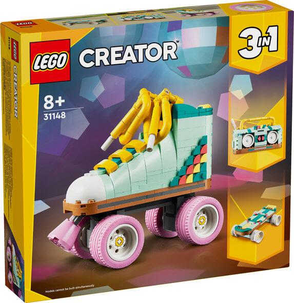 Lego Creator 3 in 1 31148 Retro Roller Skate Playset for Ages 8 and Up Curious Minds